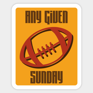 Any Given Sunday Sticker